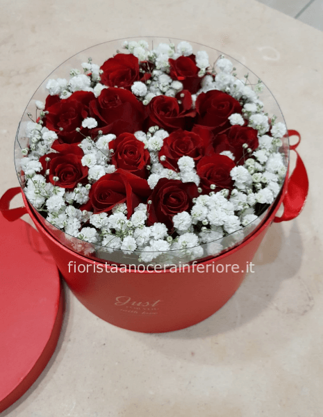 box 13 rose rosse