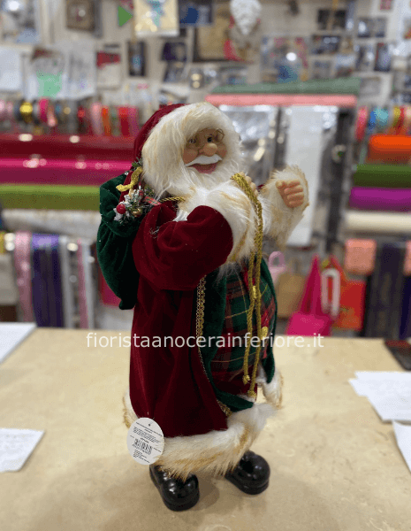 babbo natale 60 cm