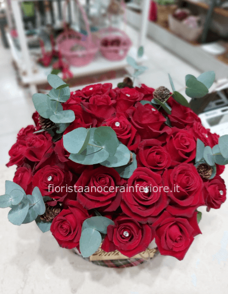 box rose rosse