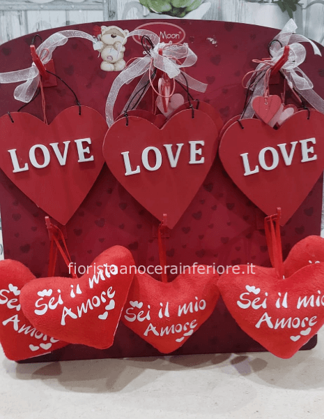 Targhette a Forma di Cuore con Scritto