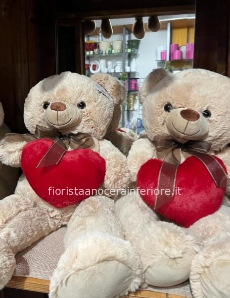 teddy bear 80 cm con cuore